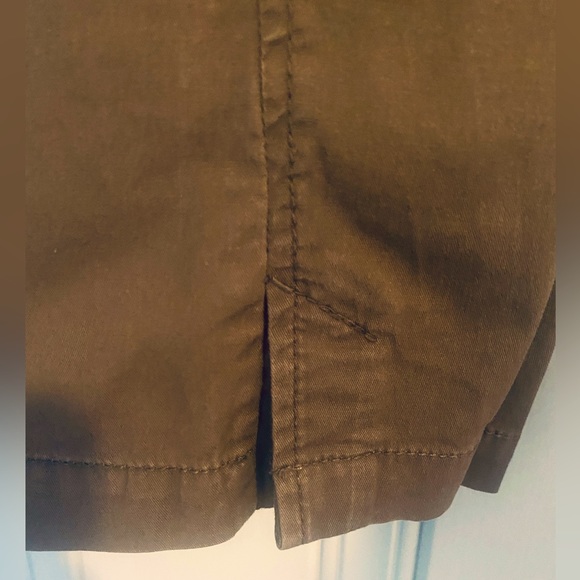 🫒WILLIE SMITH🫒 SIDE SLIT CROPPED PANTS W/ LOTS OF POCKETS EUC🍁 - Picture 7 of 13